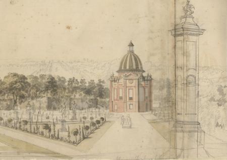 View of Wrest Park early 18th Century